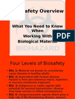 Biosafety Overview PPT