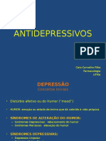 Aula - Antidepressivos, 2016