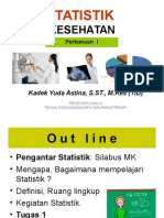 1) STATISTIK-KESEHATAN-slide-I-Pengantar-Statistik