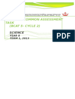 Science BCAT 5 Yr 8 2013.doc