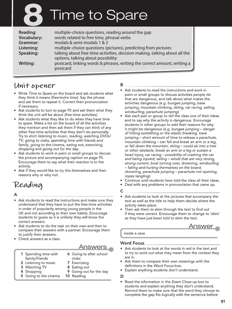 close up b1  teacher's book pdf free download english