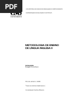 Metodologia Ensino Lingua Inglesa II