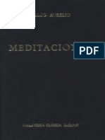 Marco Aurelio-Meditaciones - EDITORIAL GREDOS PDF
