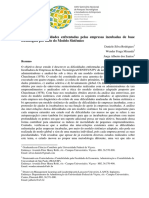 Análise Das Dificuldades Enfrentadas Pelas Empresas Incubadas de Base Tecnológica