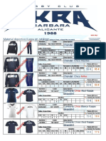 Catálogo de Material 2016-2017 Akra Barbara Rugby