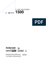 Manual PDW 1500