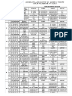 Jadwal Pelajaran KTSP SDN 2 Tracap 2016 2017 Son Haji