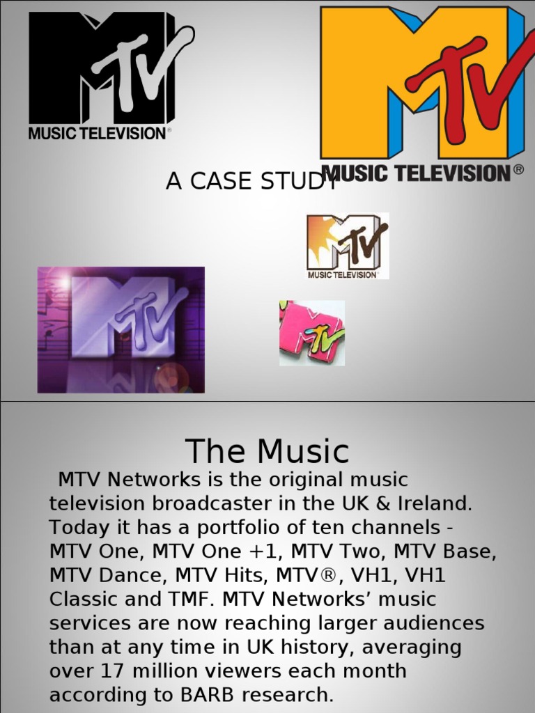 Presentation 2 PDF Mtv Broadcasting