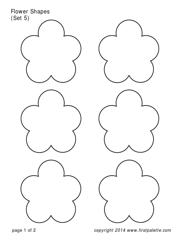 Exploring Flower Shapes: Set 5 | PDF