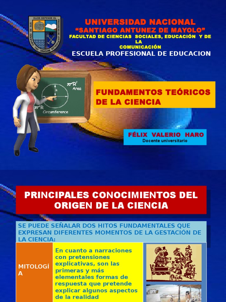 01 Fundamentos Teoricos de La Ciencia Teoría Science