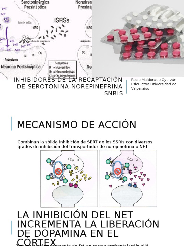 Inhibidores de La Recaptación de Serotoninanorepinefrina Depresión