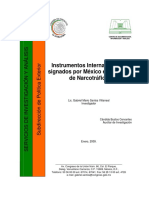 Instrumentos Internacionales Signados Por México en Materia de Narcotráfico PDF