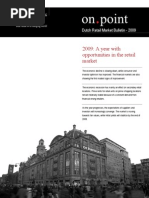 JLL Dutch Retail Market Bulletin 2009 En