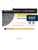 Programa SPyC FAC MED UNAM 2015-6
