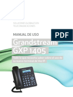Manual Grandstream GXP1405
