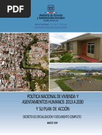 Plan Nacional de Vivienda y Habit
