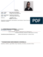 CV Curriculum Vitae