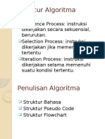 001 Struktur Dan Penulisan Algoritma
