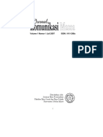 Download Jurnal Komunikasi Massa Vol 1 No 1 Juli 2007 by hastjarjo SN3198405 doc pdf