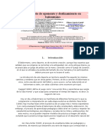 El Deslizamiento y Cambio de Oponente en Balonmano