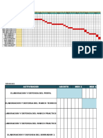 Cronograma de Desarrollo