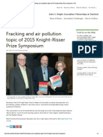 Fracking and Air Pollution Topic of 2015 Knight-Risser Prize Symposium _ JSK