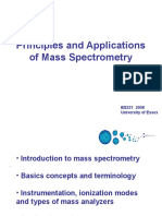 Principles of Mass Spectrometry