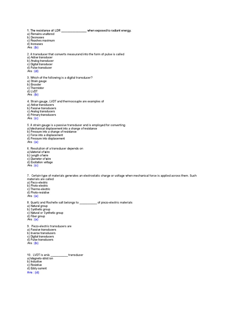 The Resistance of LDR When Exposed To Radiant Energy PDF