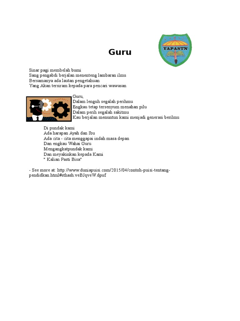 Download Gratis Gambar Guru Puisi Terupdate oleh Cikimm.com