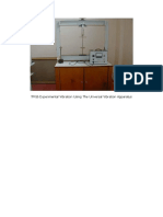 TM16 Experimental Vibration Using The Universal Vibration Apparatus