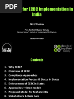 Challenges For ECBC Implementation in India