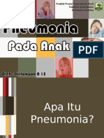 PNEUMONIA PADA ANAK