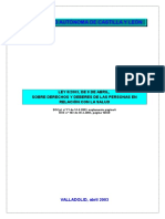  Ley 8-2003 Derechos y Deberes de Las Personas en Relación Con La Salud