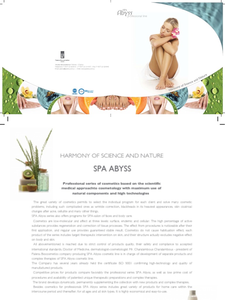 Spa Abyss | PDF | Cosmetics | Skin