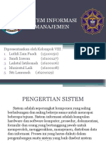 Sistem Informasi Manajemen