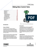 Design 1018S Sliding-Stem Control Valve