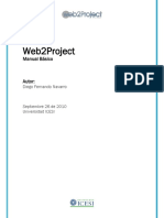 MANUAL Web2Project PDF