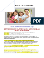 Educar y Disciplinar A Nuestros Hijos1 PDF