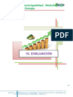 Modulo IV. Evaluacion