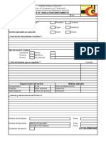 CIC-SAD-DRMS-003-00 - Orden de Trabajo Para Mantenimiento