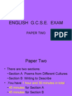 ENGLISH Paper2 Exam