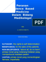 Peranan EBM Dalam Bidang Medikolegal