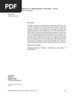 Familias Populares e Instituição Escolar - Daniel Thin
