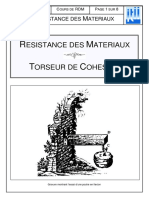 RDM Torseur de Cohésion PDF