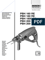 Notice Bosch PBH 200 Fre PDF