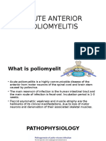 Acute Anterior Poliomyelitis