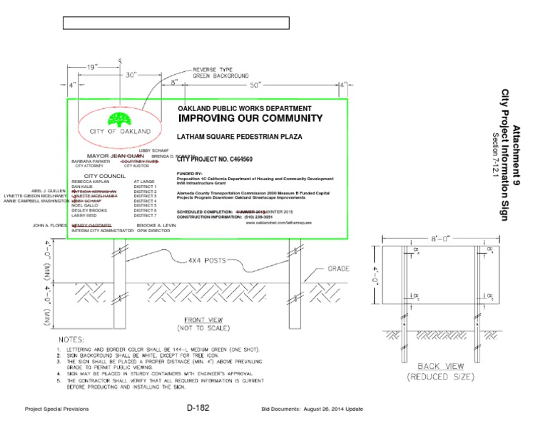 ProjectInformationSign PDF | PDF | Travel | Home & Garden