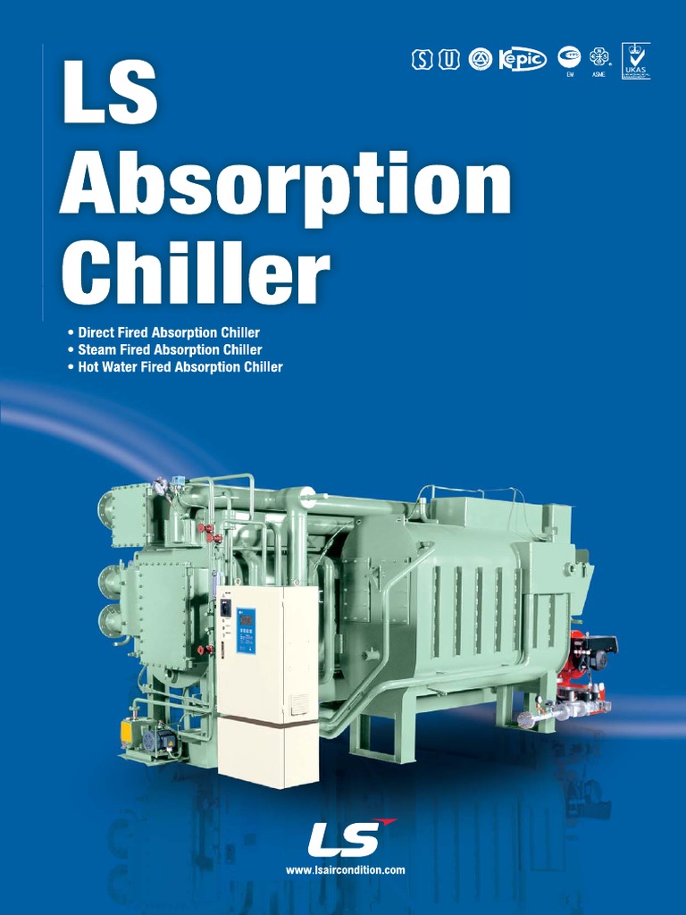 Absorption Chillers 52p Air Conditioning Heat Exchanger