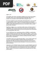 Letter to Candidates on Respecting Gold Star Families