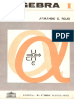 Algebra 1 - Armando Rojo PDF